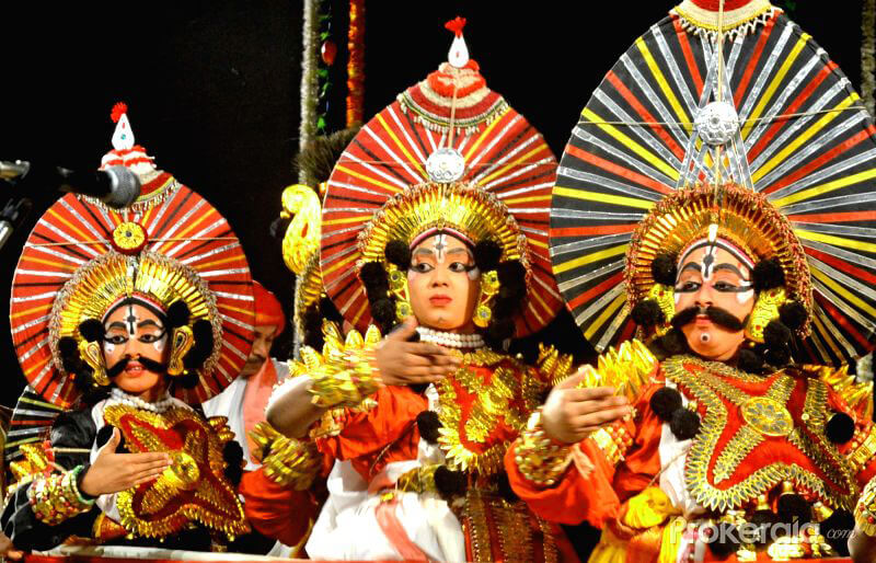 Yakshagana coastal theatre dance Karnataka