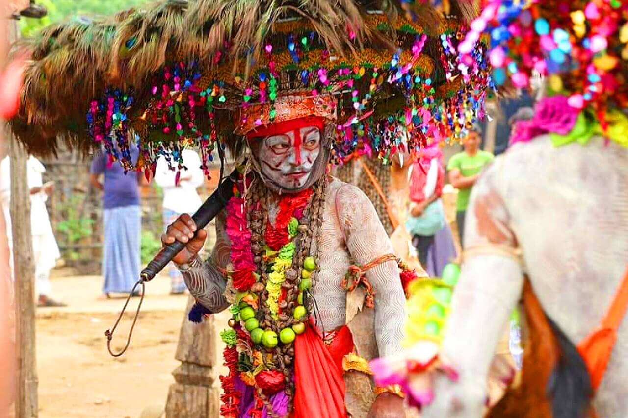 Lambadi Banjara folk dancers Telangana