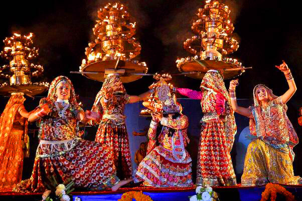 Uttar Pradesh Kathak dance performance