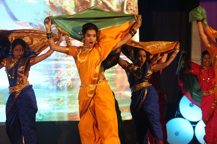 Traditional Maharashtrian Lavani dance with powerful rhythm