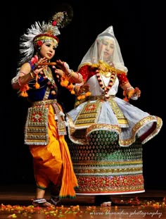 Manipuri Raas Leela performance at cultural festival in India