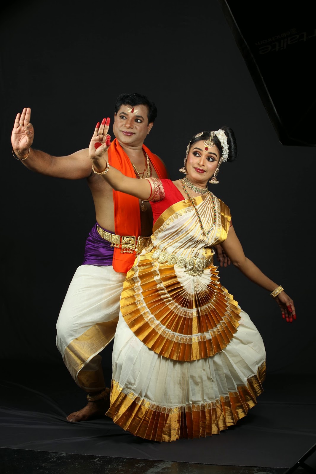 Lasya style graceful movements