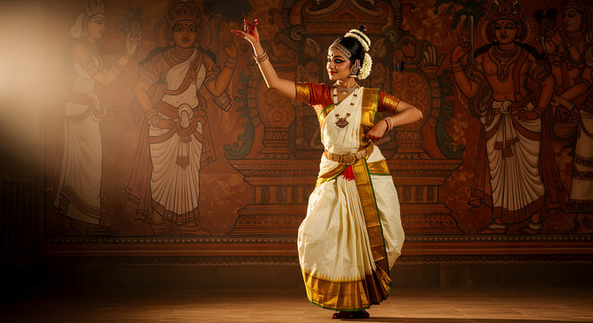 Solo Mohiniyattam performance