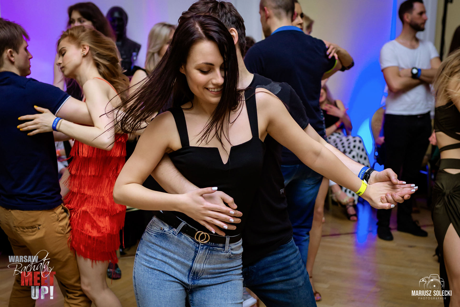 Corporate gala salsa performance