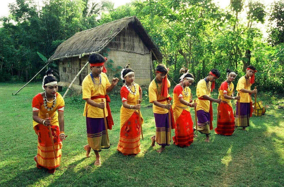 Garia dance troupe Tripura